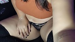 First exercise and then fucking with a dildo