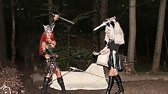 Spicy whores are playing alone