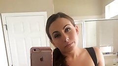 Explosive mature mom showing her skills