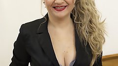 Naughty unshaved housewife doing her toy boy