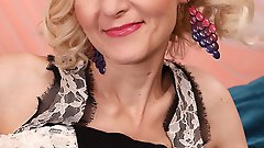 Horny housewife doing her toy boy