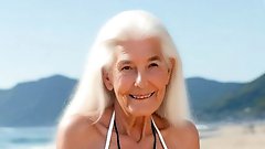 Hot-looking older dames are playing alone