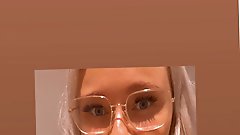 Adorable older momma is teasing her husband