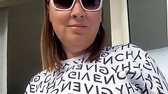 Hairy pussy in mirror